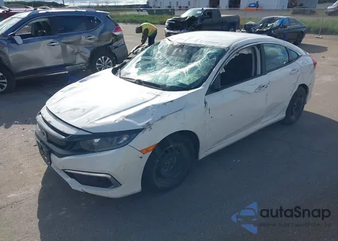 2019 Honda Civic Lx from USA, damaged, VIN 2HGFC2F6XKH593990
